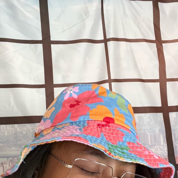 Billabong Floral Fun Beach Pool Bucket Hat One Size - Picture 11 of 11